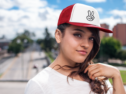 Peace Sign (DTF Printed Hat)