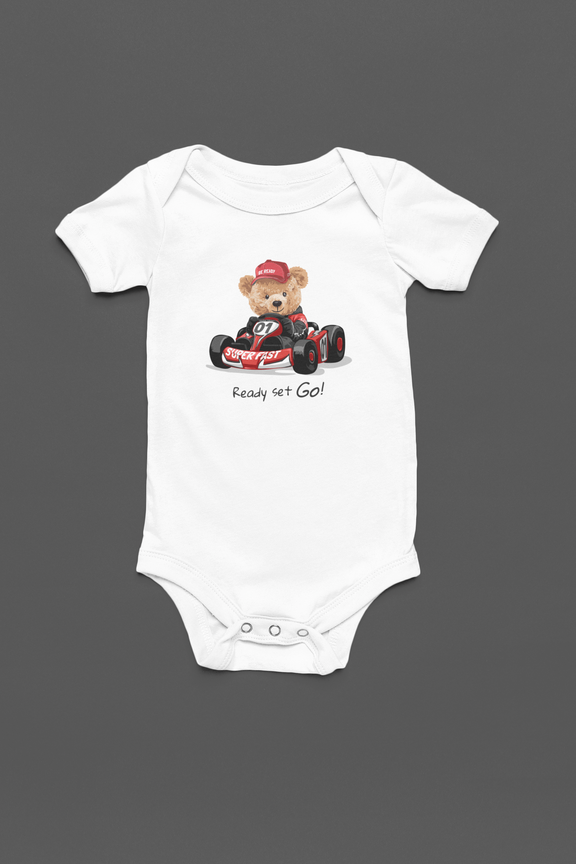 Racer Bear - J&S Custom Prints