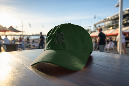 Peace Sign (DTF Printed Hat)