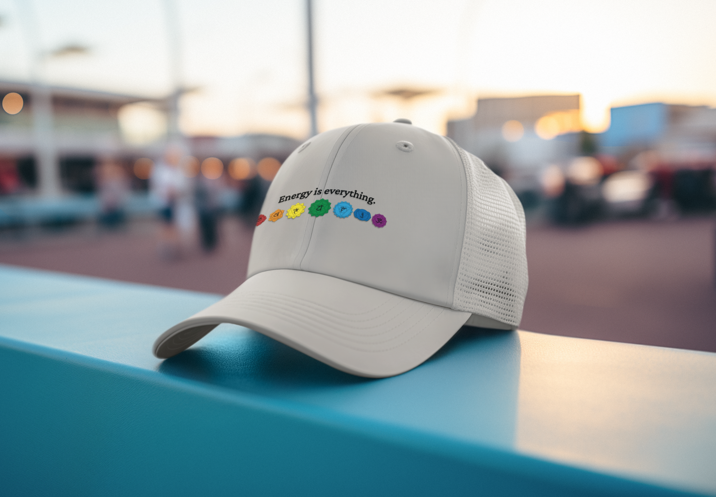 Energy is Everything -- Chakras (DTF Printed Hat)