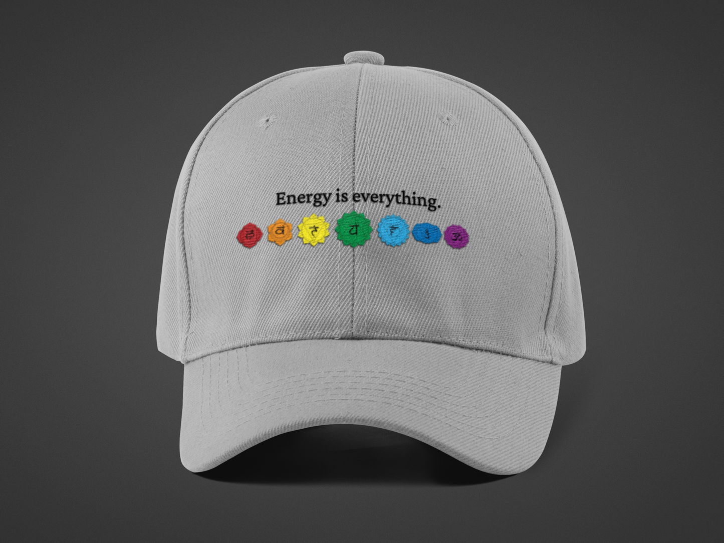Energy is Everything -- Chakras (DTF Printed Hat)