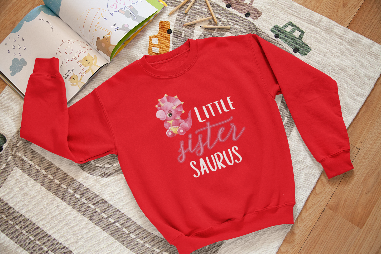 Little Sister Saurus - J&S Custom Prints