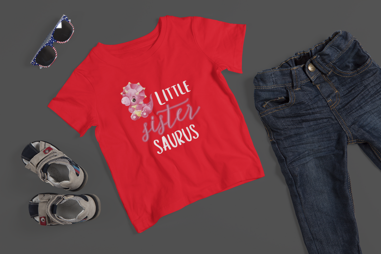 Little Sister Saurus - J&S Custom Prints