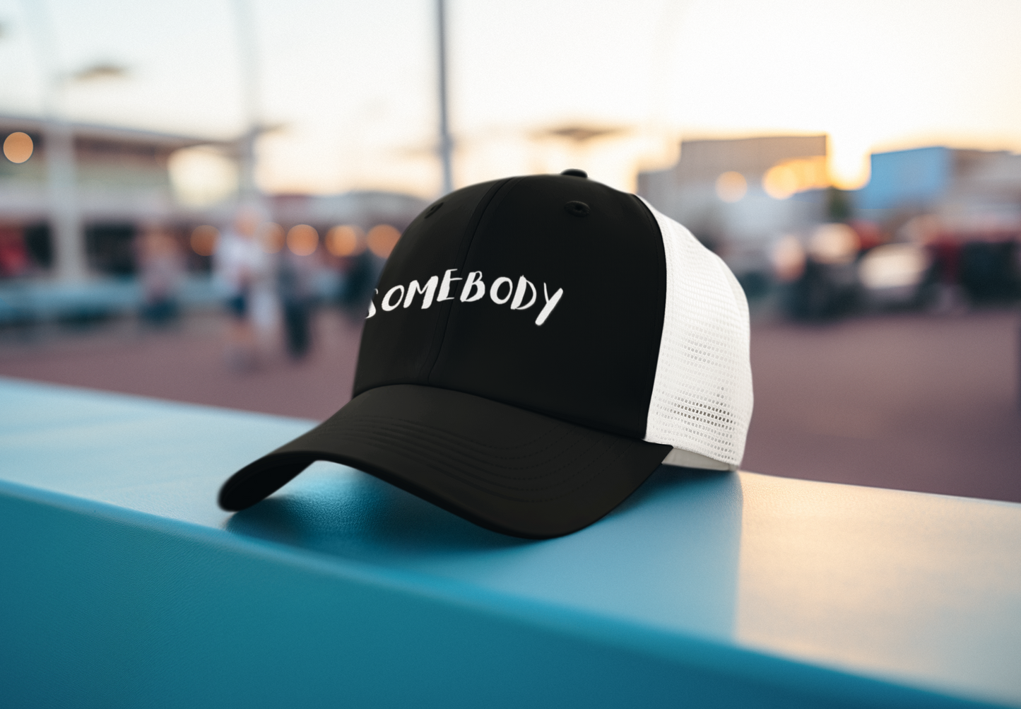 Matching Couple's Hat -- "Somebody" (DTF Printed Hat)