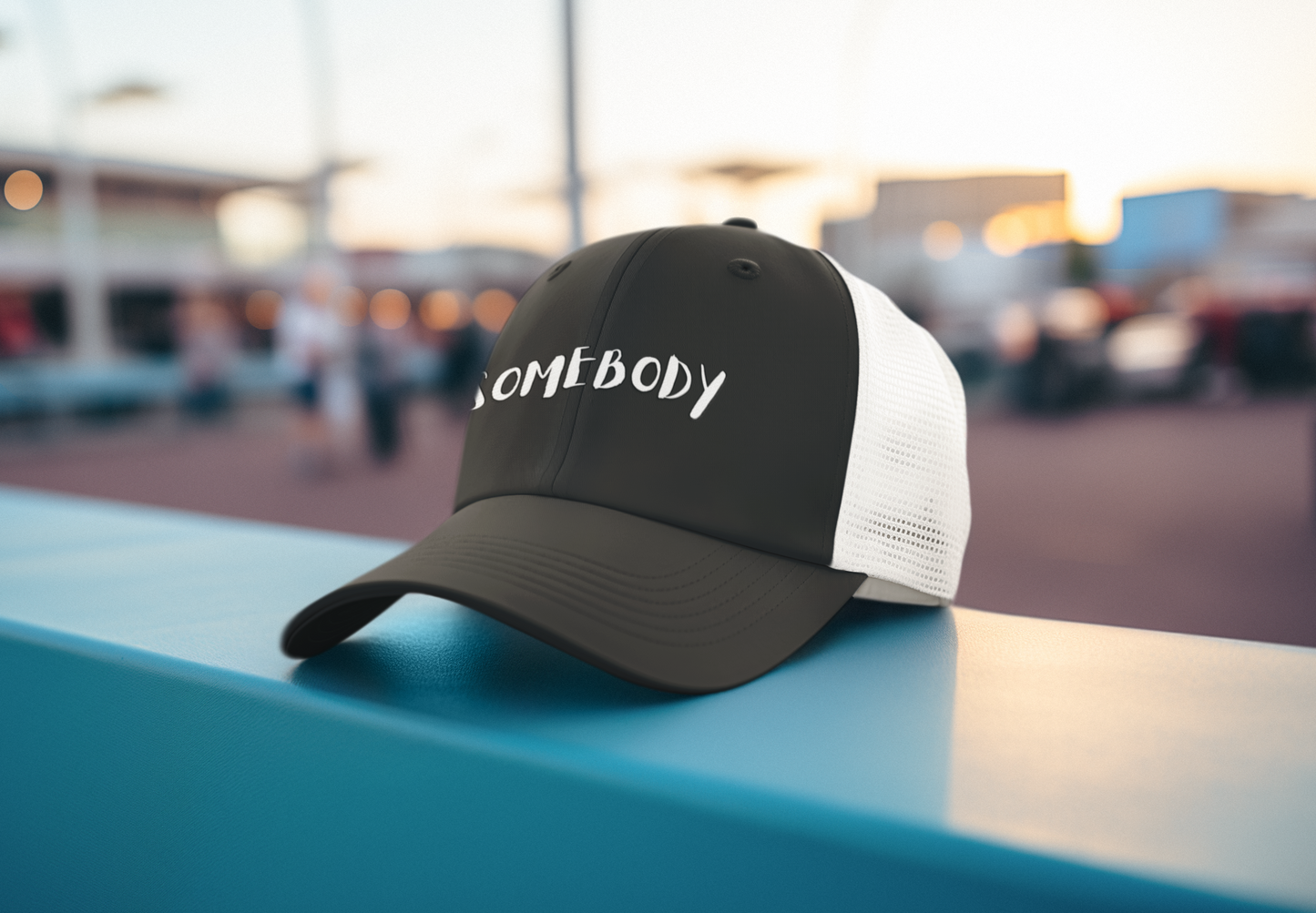 Matching Couple's Hat -- "Somebody" (DTF Printed Hat)