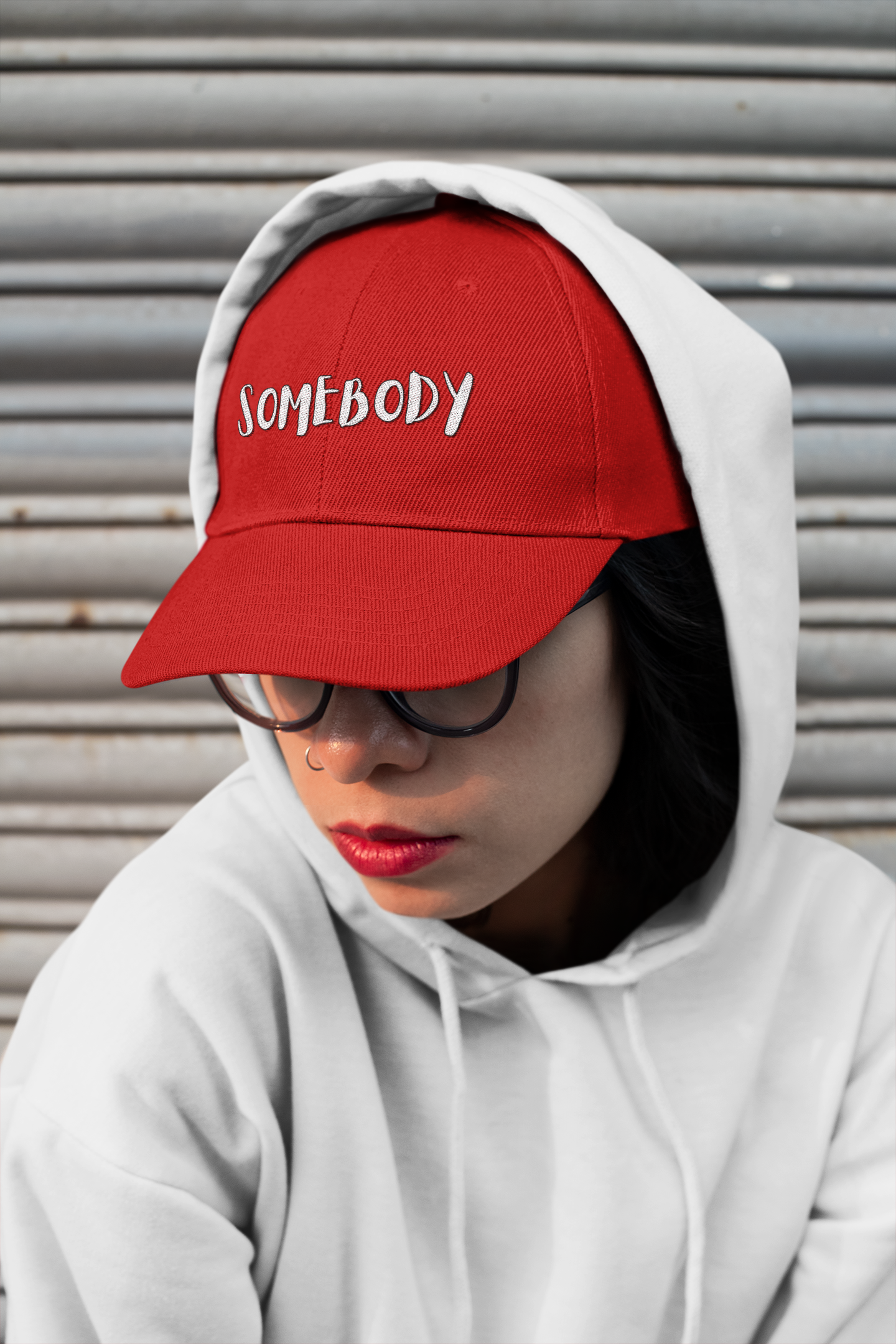 Matching Couple's Hat -- "Somebody" (DTF Printed Hat)