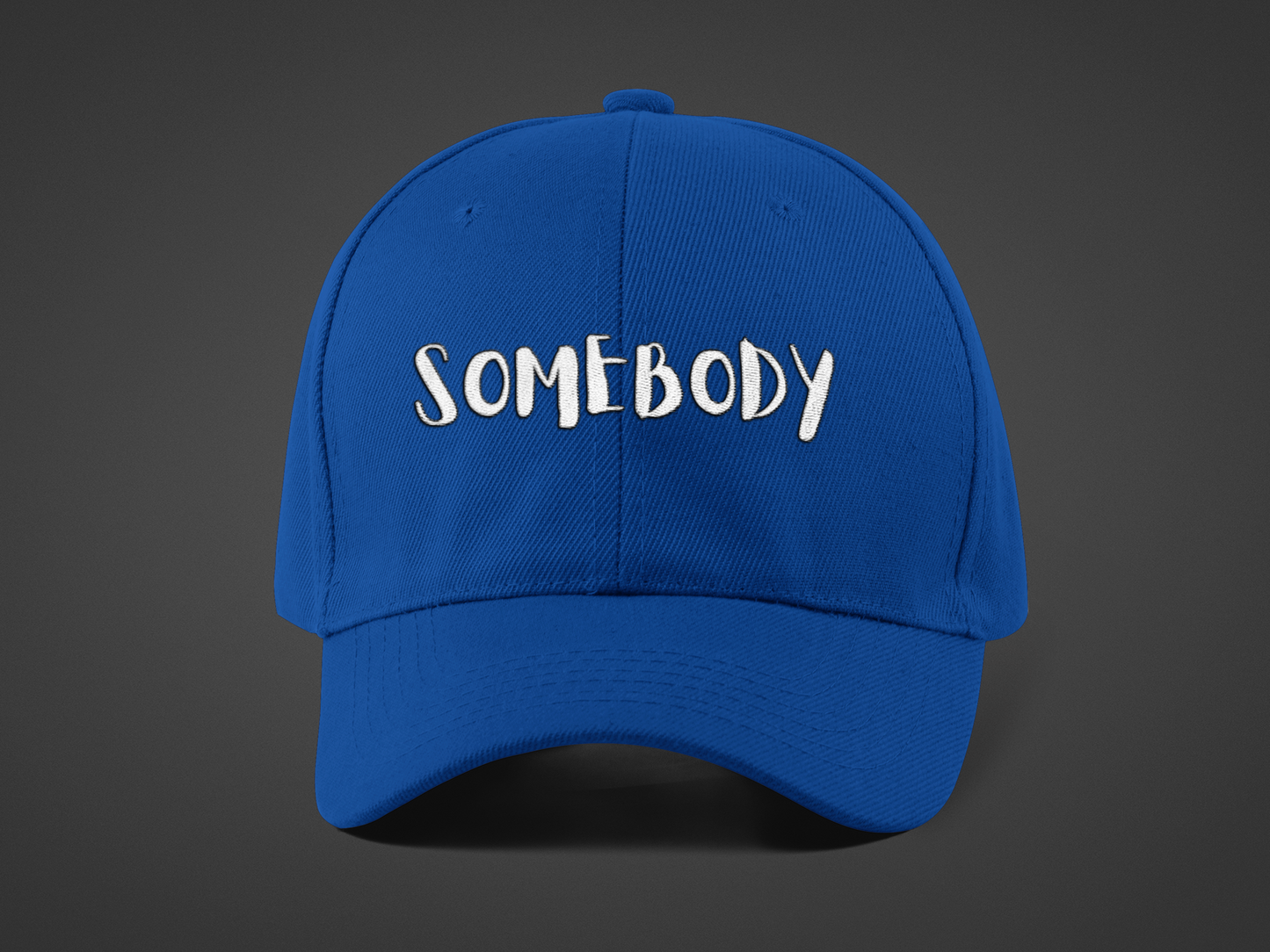 Matching Couple's Hat -- "Somebody" (DTF Printed Hat)