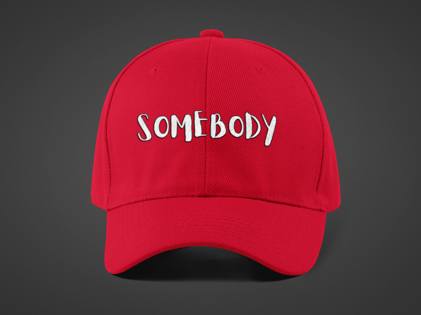 Matching Couple's Hat -- "Somebody" (DTF Printed Hat)