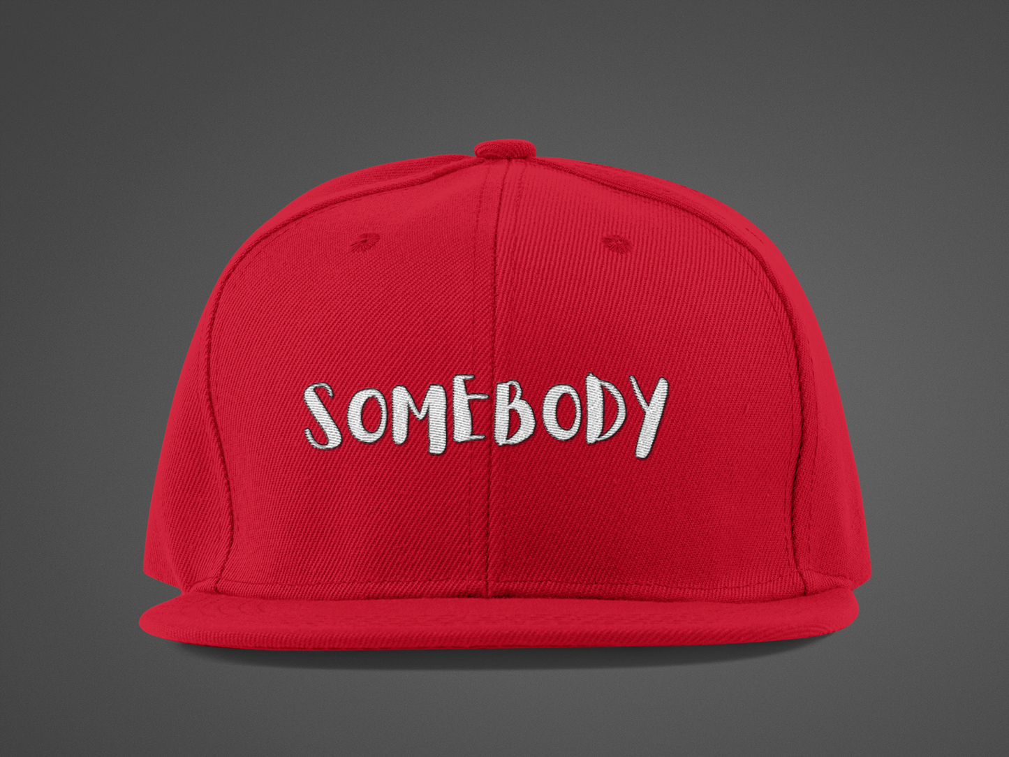 Matching Couple's Hat -- "Somebody" (DTF Printed Hat)
