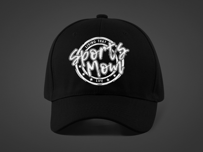 Sports Mom (DTF Printed Hat -- Gray Font) - J&S Custom Prints