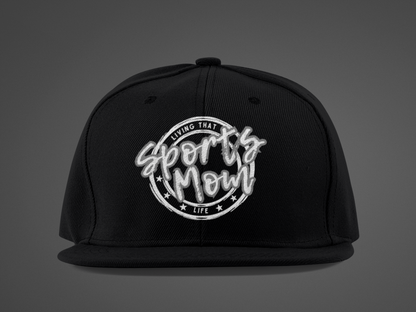 Sports Mom (DTF Printed Hat -- Gray Font) - J&S Custom Prints