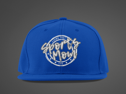 Sports Mom (DTF Printed Hat -- Gray Font) - J&S Custom Prints