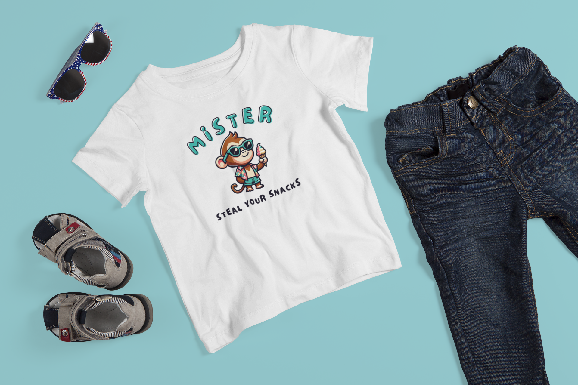 Mister Steal Your Snacks - J&S Custom Prints