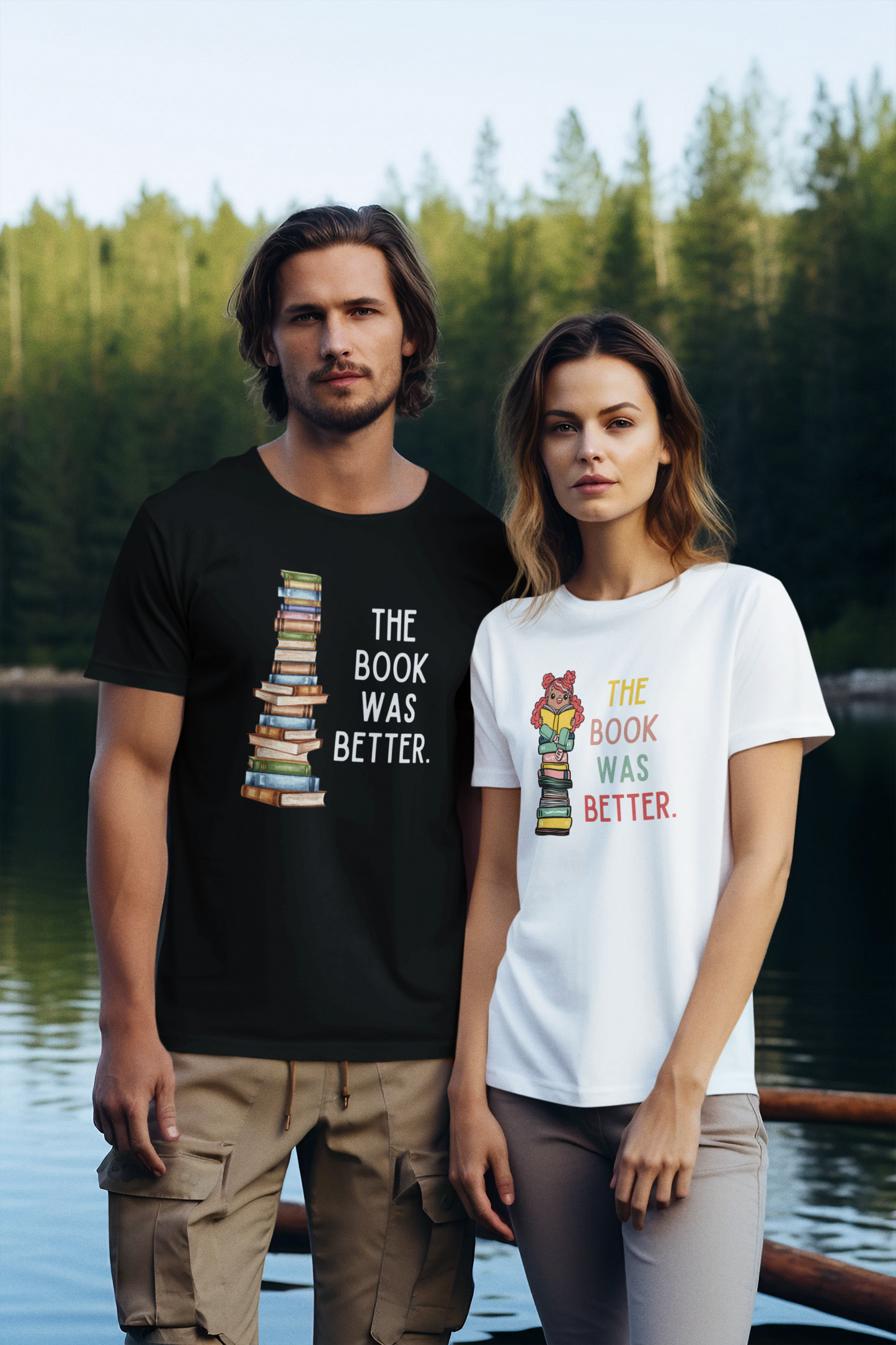 The Book Was Better [2] (Youth Unisex Tee)