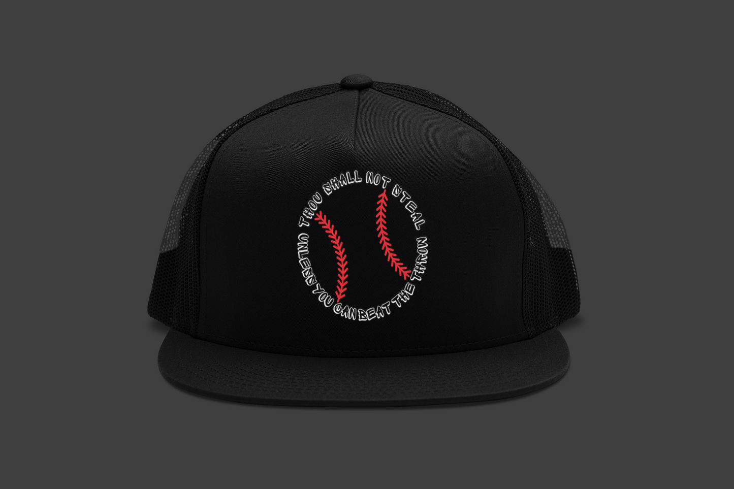 Thou Shall Not Steal (DTF Printed Hat) - J&S Custom Prints