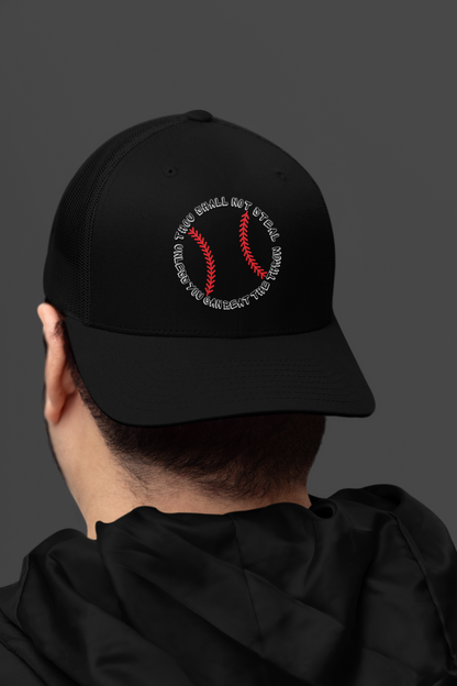 Thou Shall Not Steal (DTF Printed Hat) - J&S Custom Prints