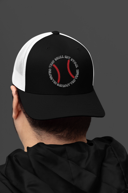 Thou Shall Not Steal (DTF Printed Hat) - J&S Custom Prints