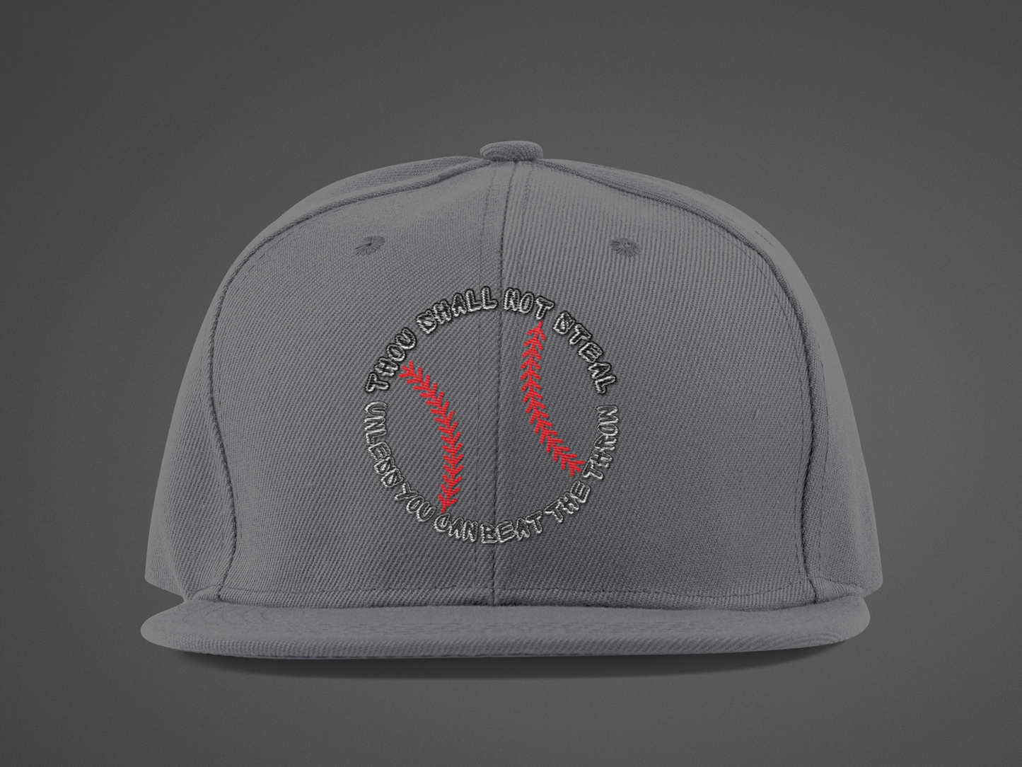 Thou Shall Not Steal (DTF Printed Hat) - J&S Custom Prints