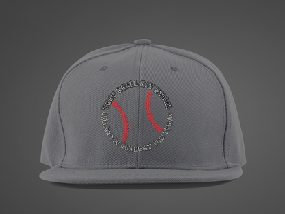 Thou Shall Not Steal (DTF Printed Hat) - J&S Custom Prints