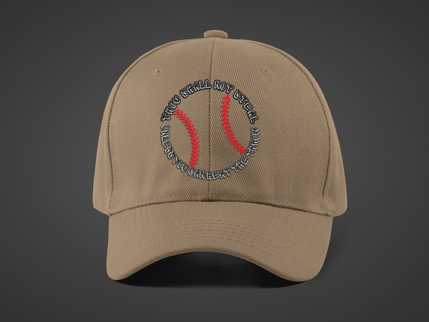 Thou Shall Not Steal (DTF Printed Hat) - J&S Custom Prints