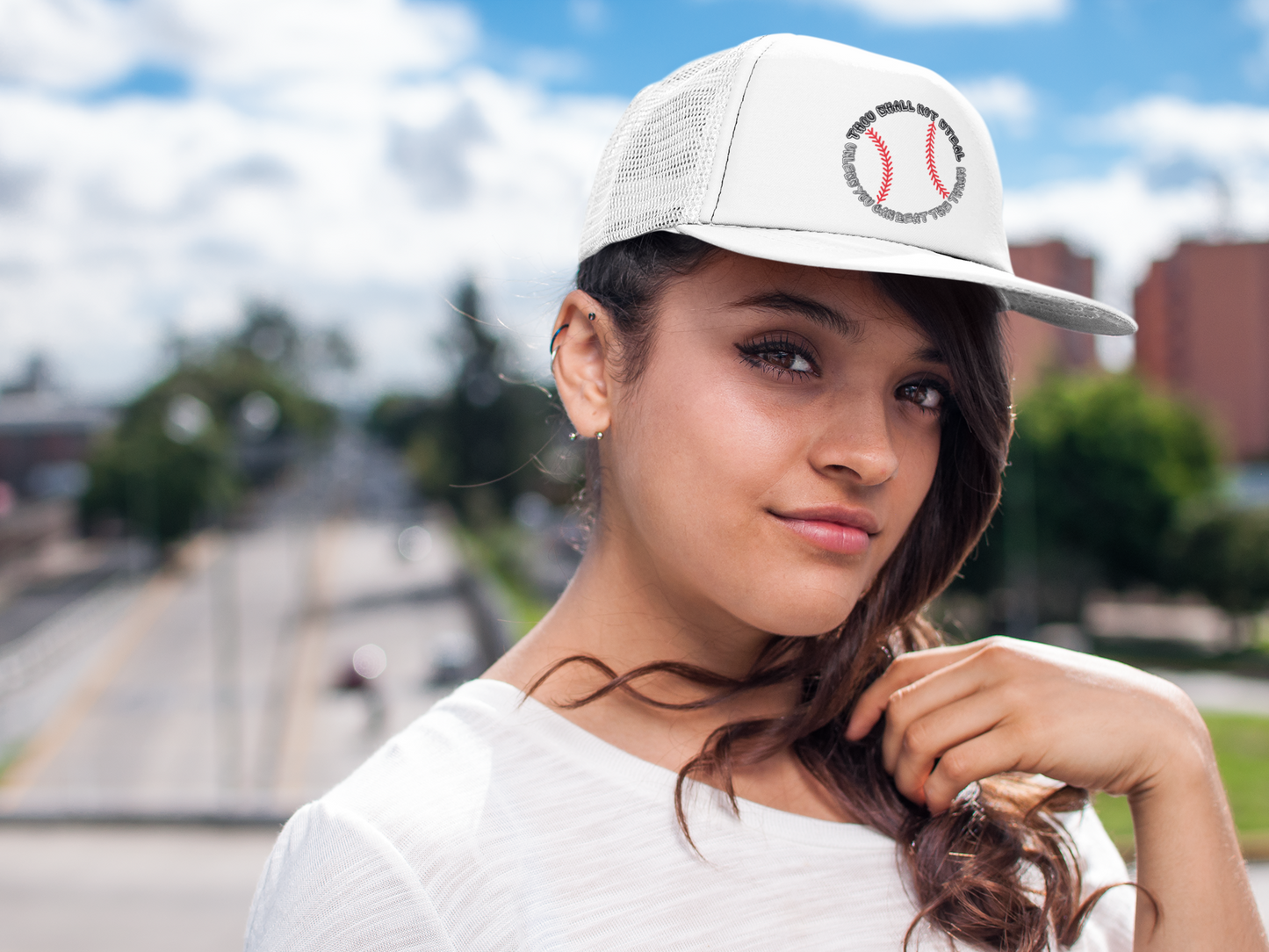 Thou Shall Not Steal (DTF Printed Hat) - J&S Custom Prints