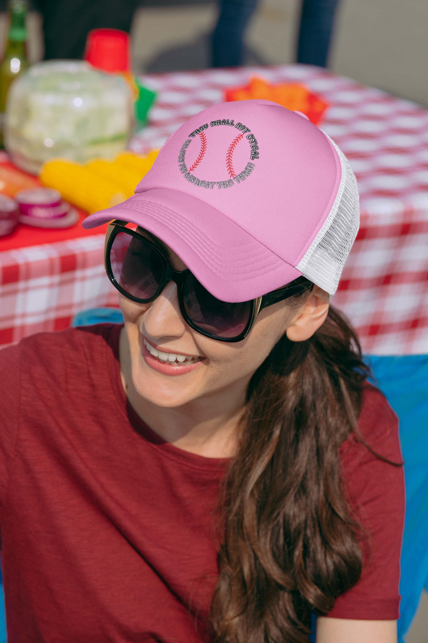 Thou Shall Not Steal (DTF Printed Hat) - J&S Custom Prints