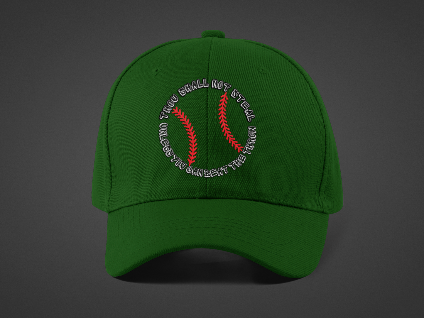 Thou Shall Not Steal (DTF Printed Hat) - J&S Custom Prints