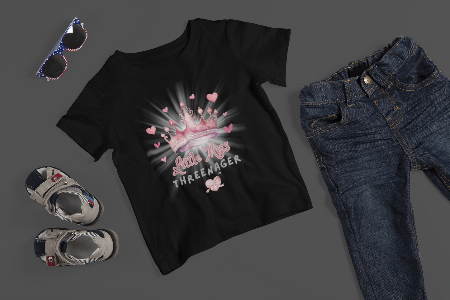 Little Miss Threenager - J&S Custom Prints