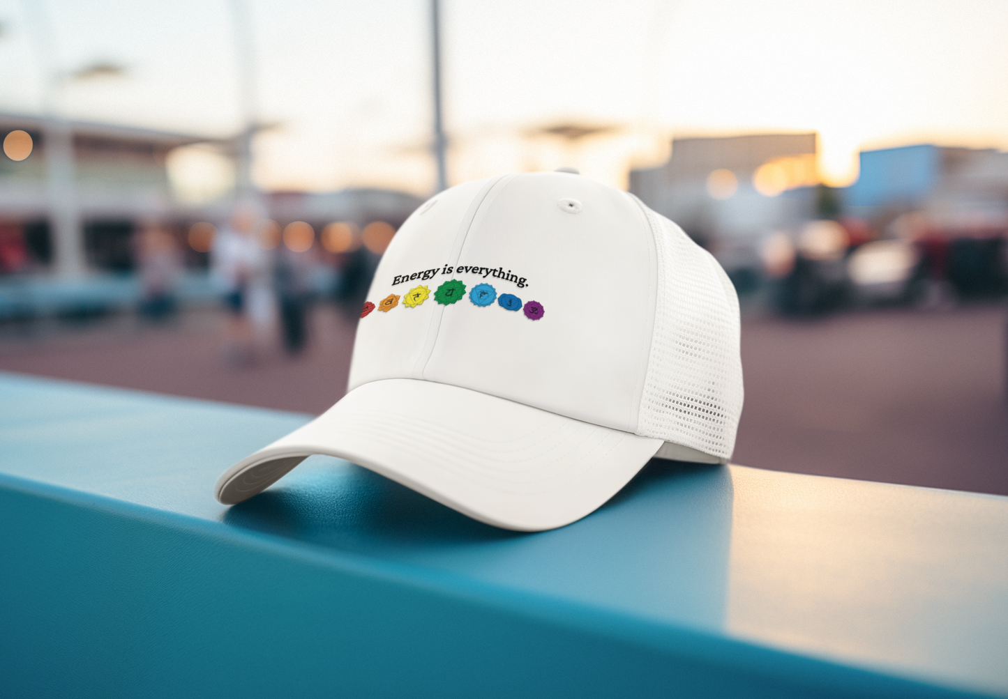 Energy is Everything -- Chakras (DTF Printed Hat)
