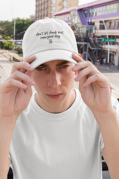 Peace Sign -- Message (DTF Printed Hat)