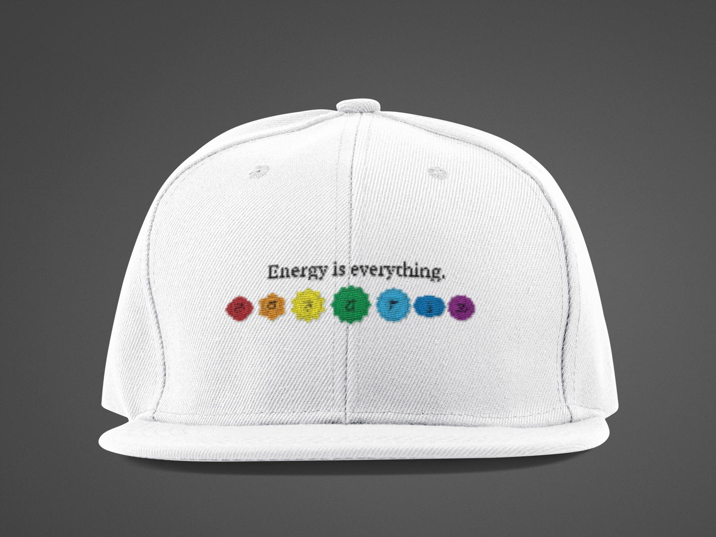 Energy is Everything -- Chakras (DTF Printed Hat)