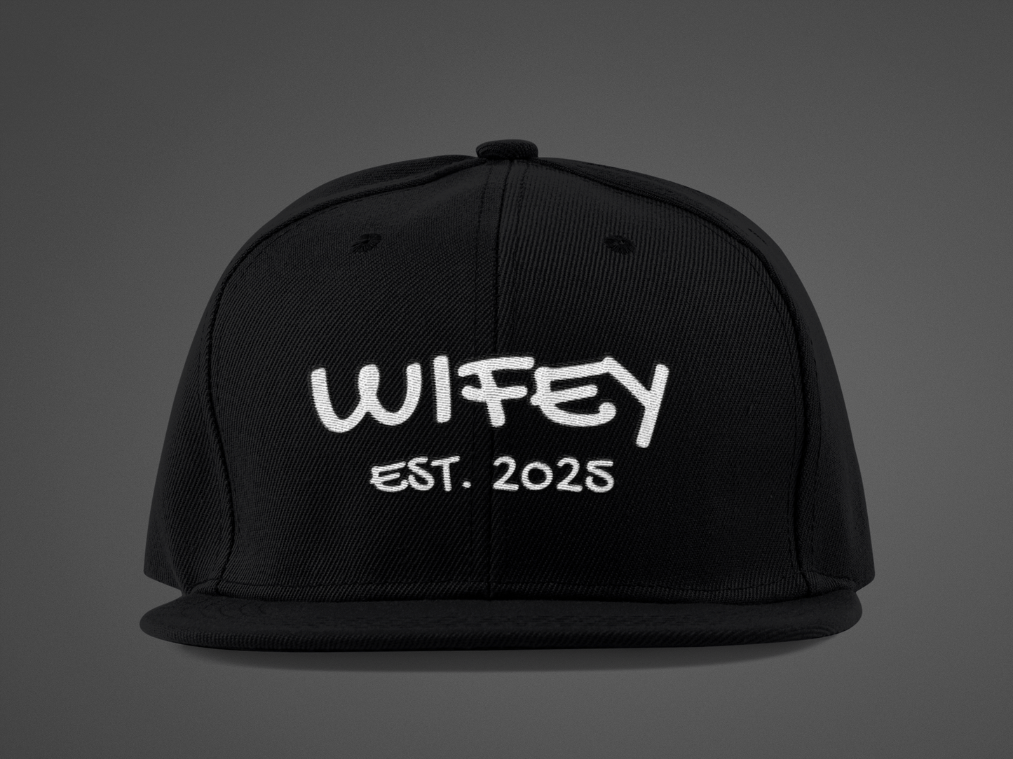 Matching Marriage Hats -- Wifey (DTF Printed Hat)