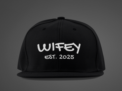 Matching Marriage Hats -- Wifey (DTF Printed Hat)