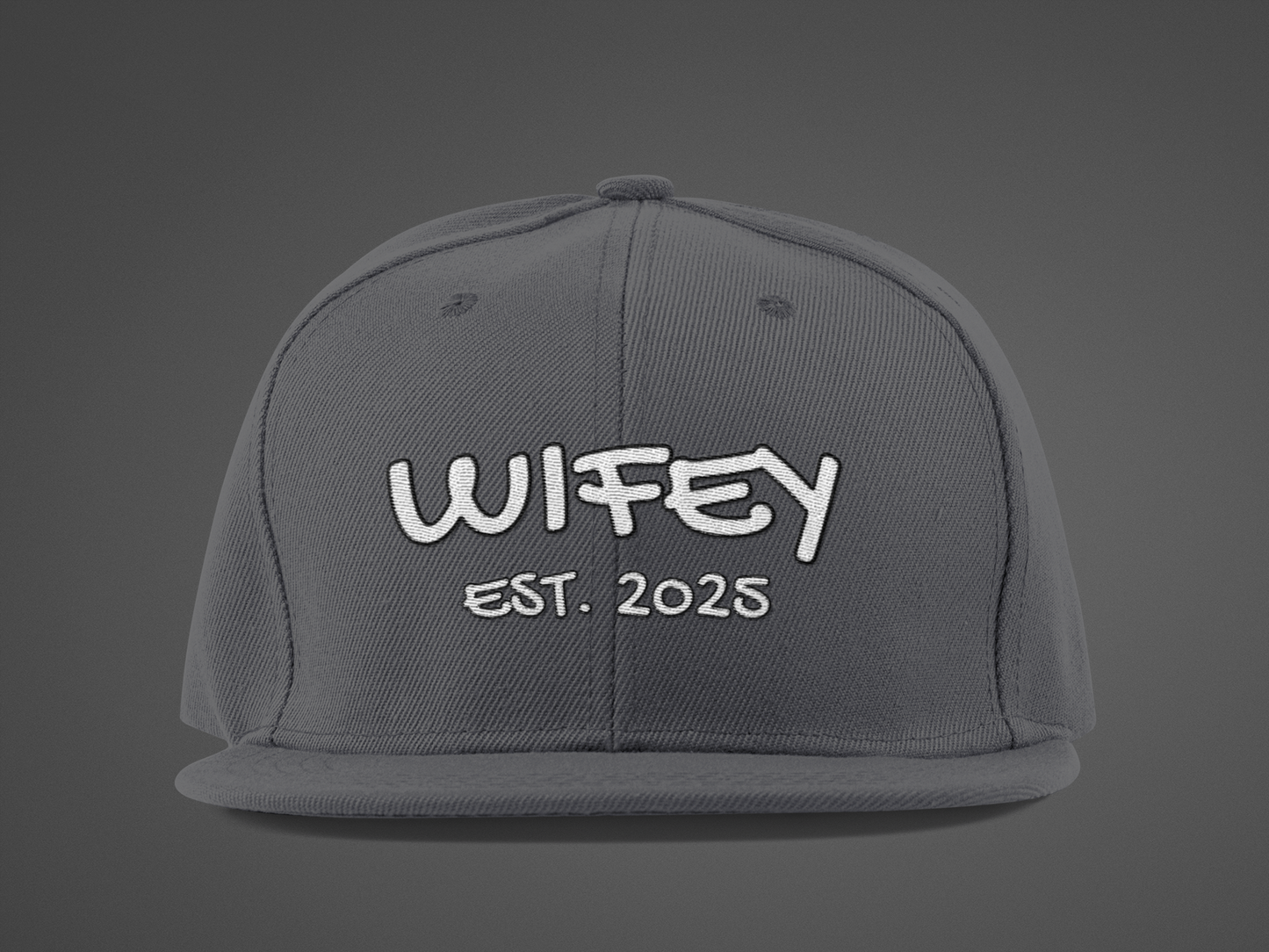 Matching Marriage Hats -- Wifey (DTF Printed Hat)