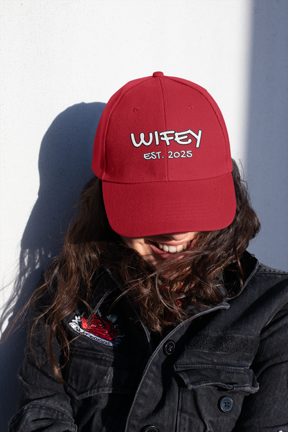 Matching Marriage Hats -- Wifey (DTF Printed Hat)