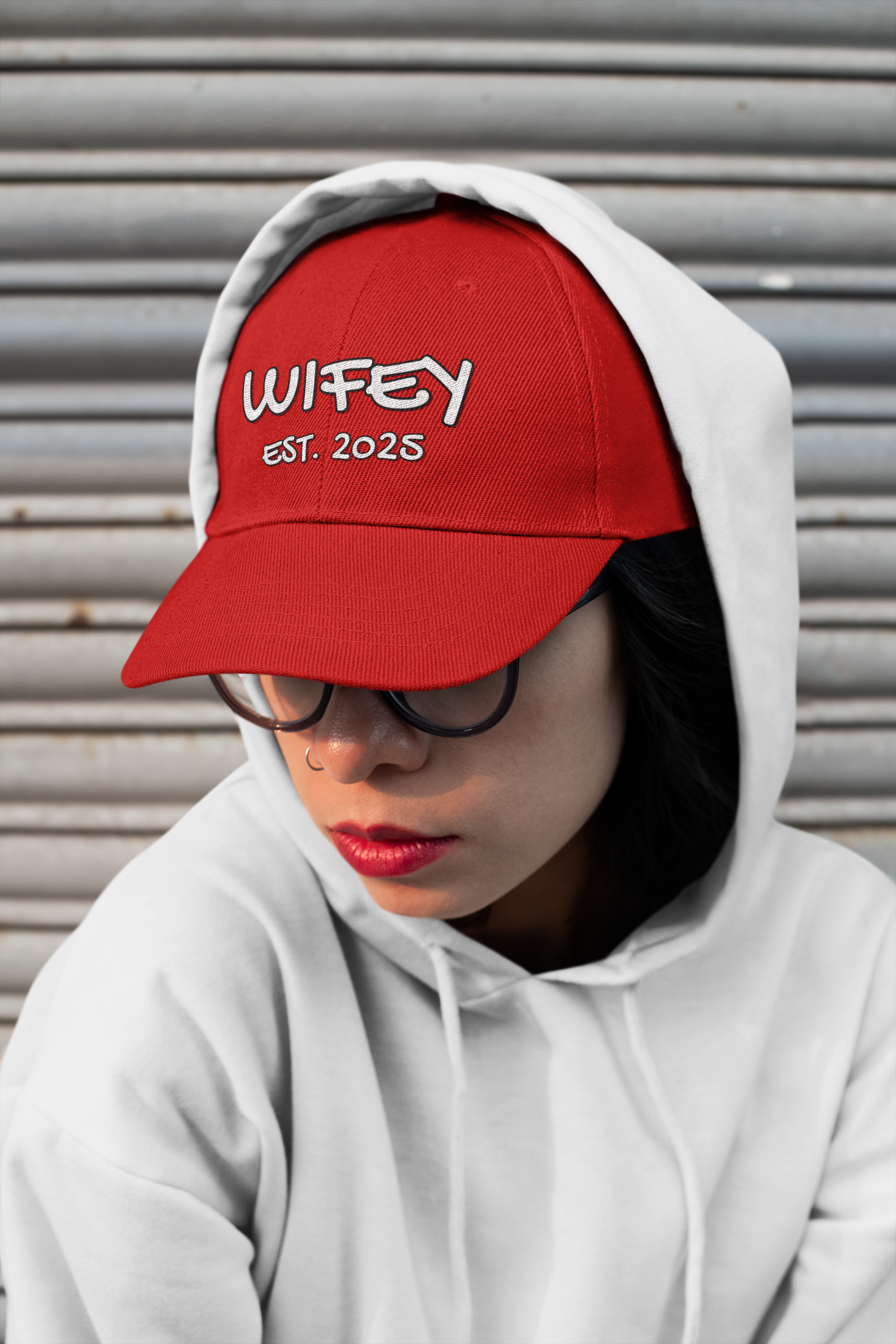 Matching Marriage Hats -- Wifey (DTF Printed Hat)