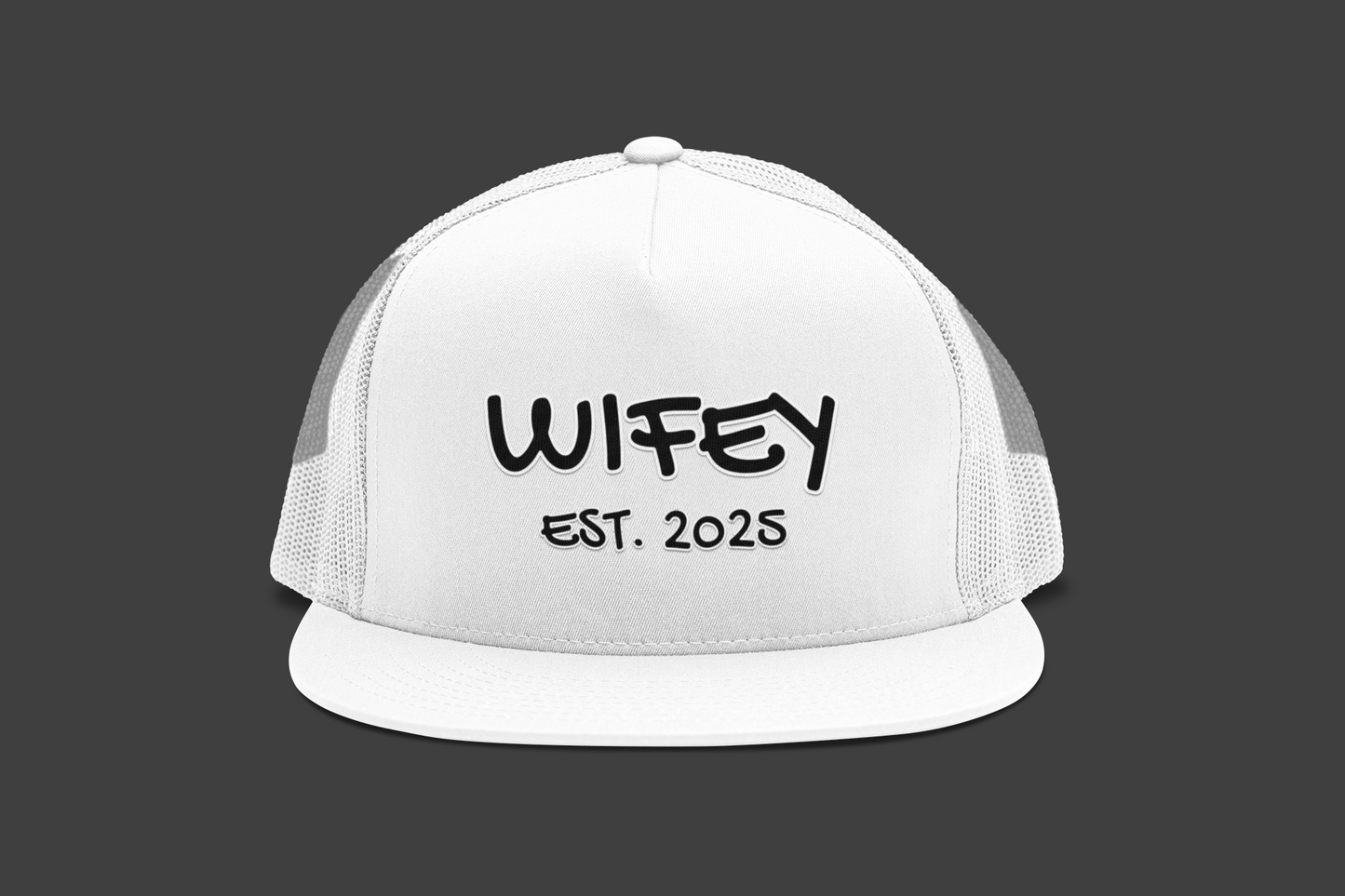 Matching Marriage Hats -- Wifey (DTF Printed Hat)