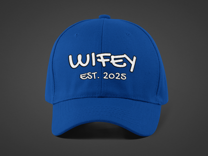 Matching Marriage Hats -- Wifey (DTF Printed Hat)
