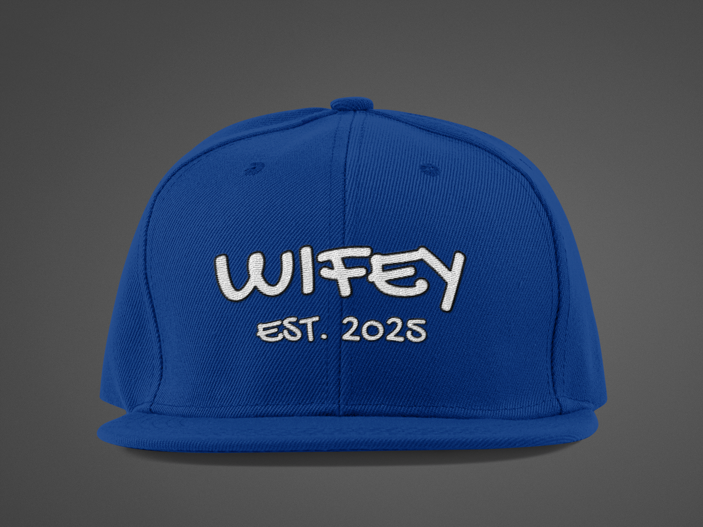 Matching Marriage Hats -- Wifey (DTF Printed Hat)