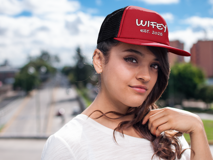 Matching Marriage Hats -- Wifey (DTF Printed Hat)