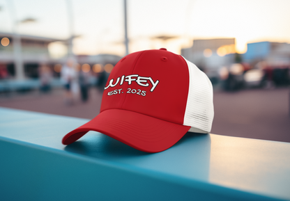Matching Marriage Hats -- Wifey (DTF Printed Hat)