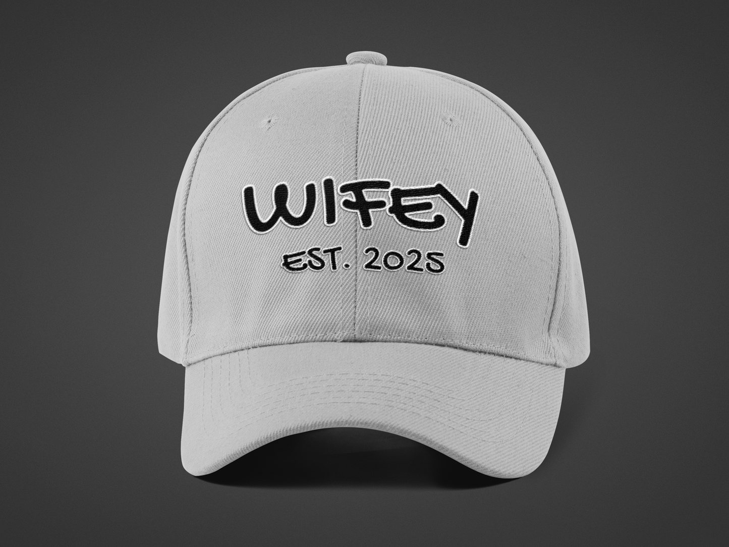 Matching Marriage Hats -- Wifey (DTF Printed Hat)