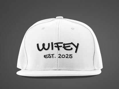 Matching Marriage Hats -- Wifey (DTF Printed Hat)