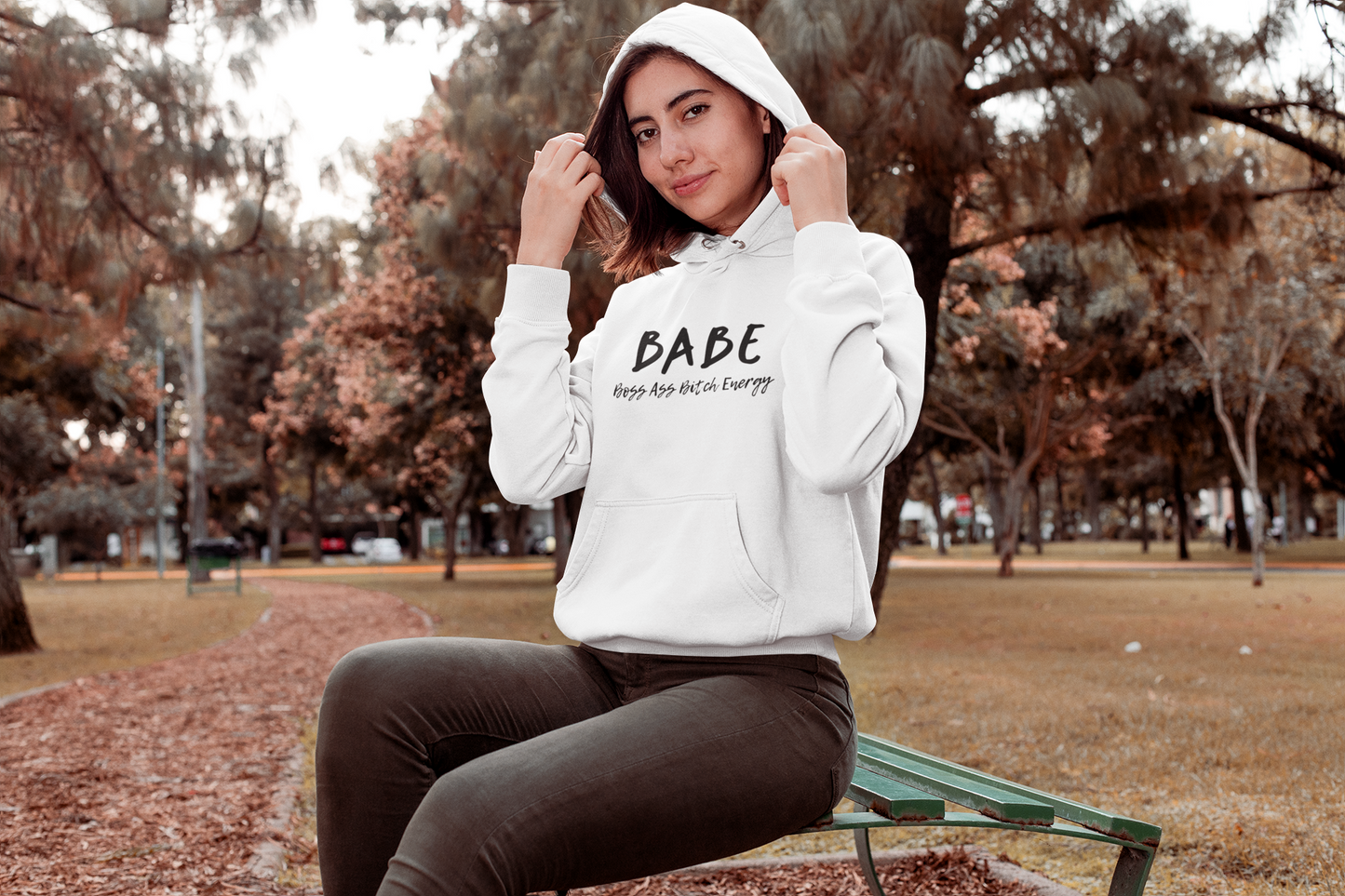 BABE (Youth Unisex Hooded Sweatshirt)
