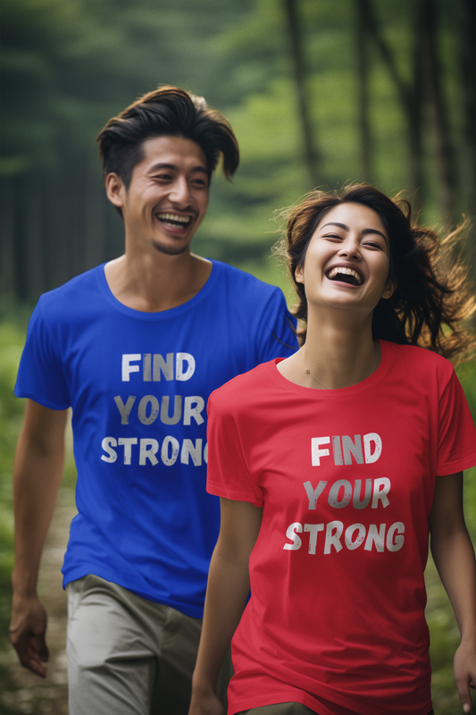 Find Your Strong -- Simple Design (Youth Unisex Tee)