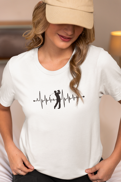 Golf Heartbeat (Youth Unisex Tee)